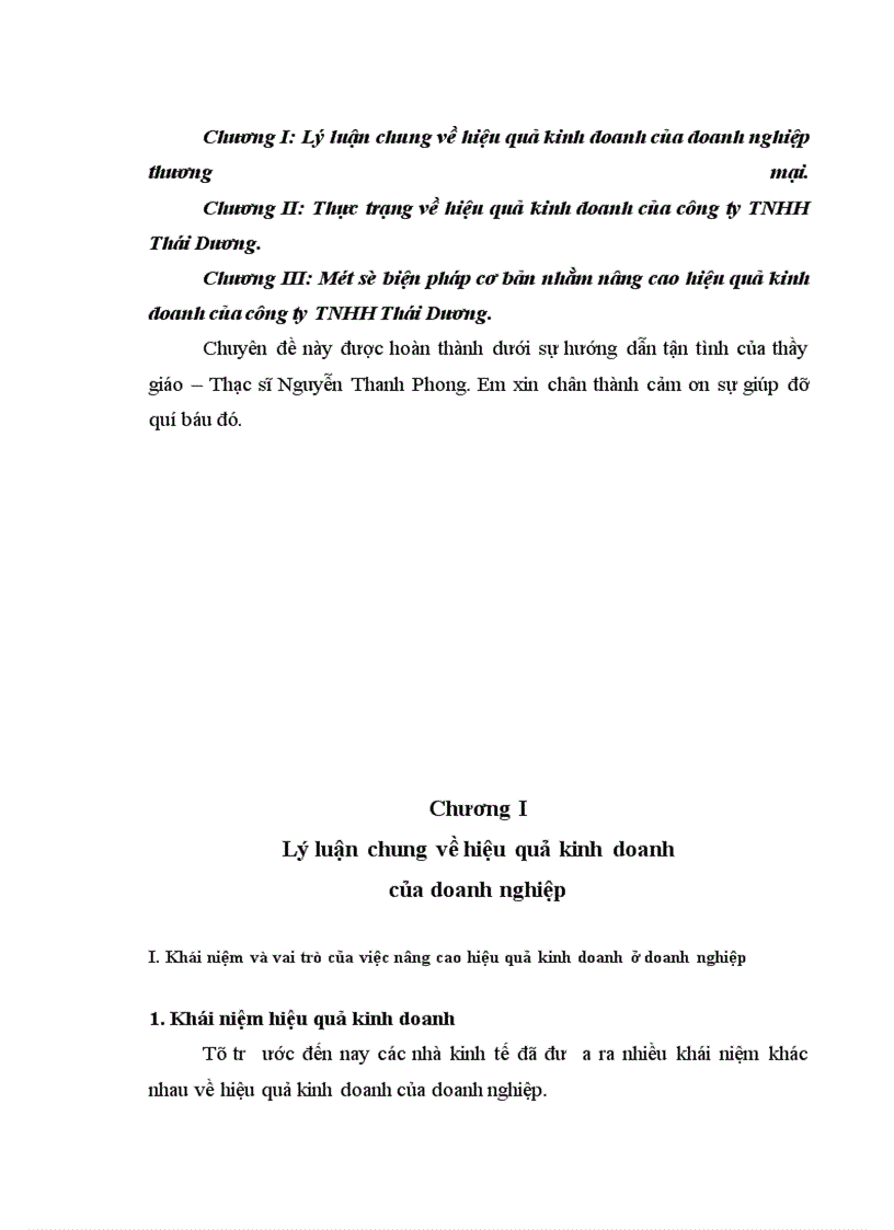 image for page Một số biện pháp chủ yếu nhằm nâng cao hiệu quả sản xuất kinh doanh ở Công ty trách nhiệm hữu hạn Thái Dương