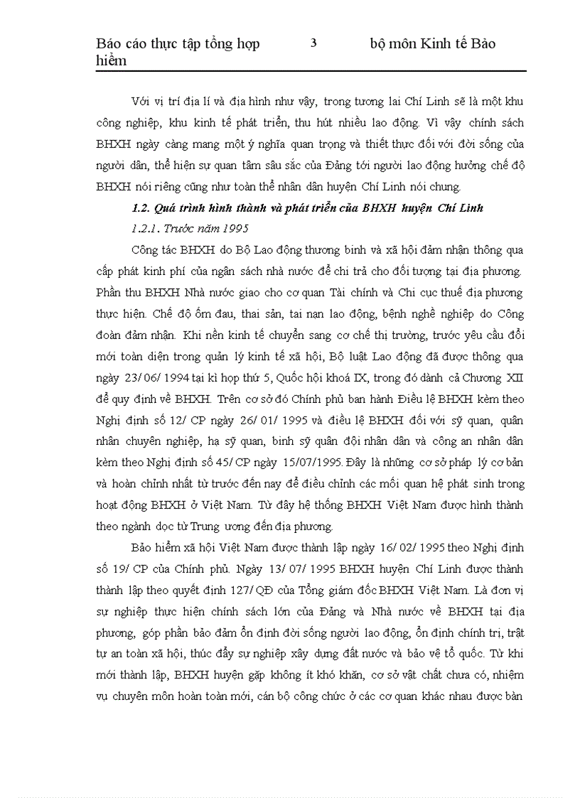 image for page Thực trạng hoạt động cơ quan BHXH huyện Chí Linh