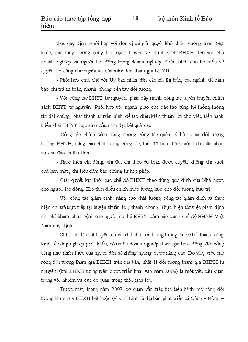 image for page Thực trạng hoạt động cơ quan BHXH huyện Chí Linh