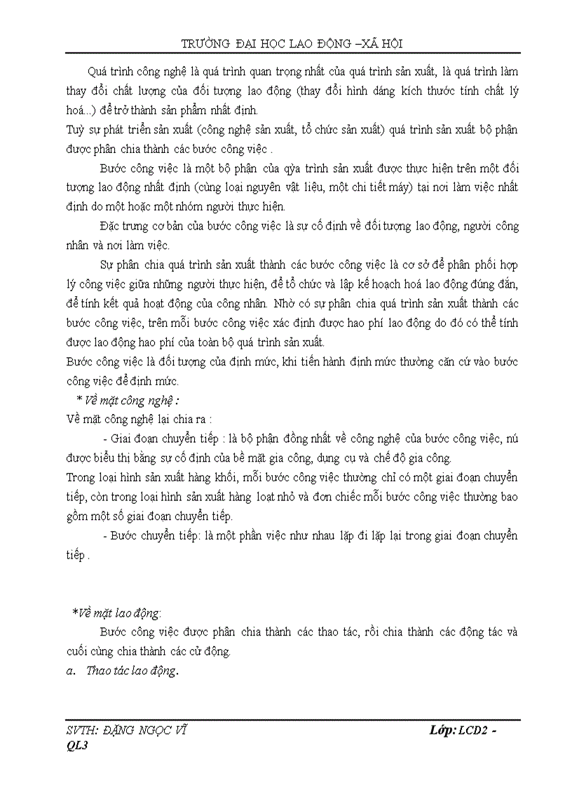 image for page Hoàn thiện công tác định mức lao động khoa học tại Công ty sứ vigilance
