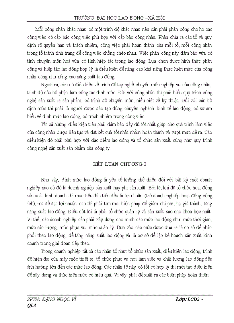 image for page Hoàn thiện công tác định mức lao động khoa học tại Công ty sứ vigilance