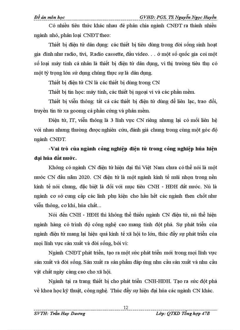 image for page Nâng cao năng lực cạnh tranh của Công nghiệp điện tử Việt Nam