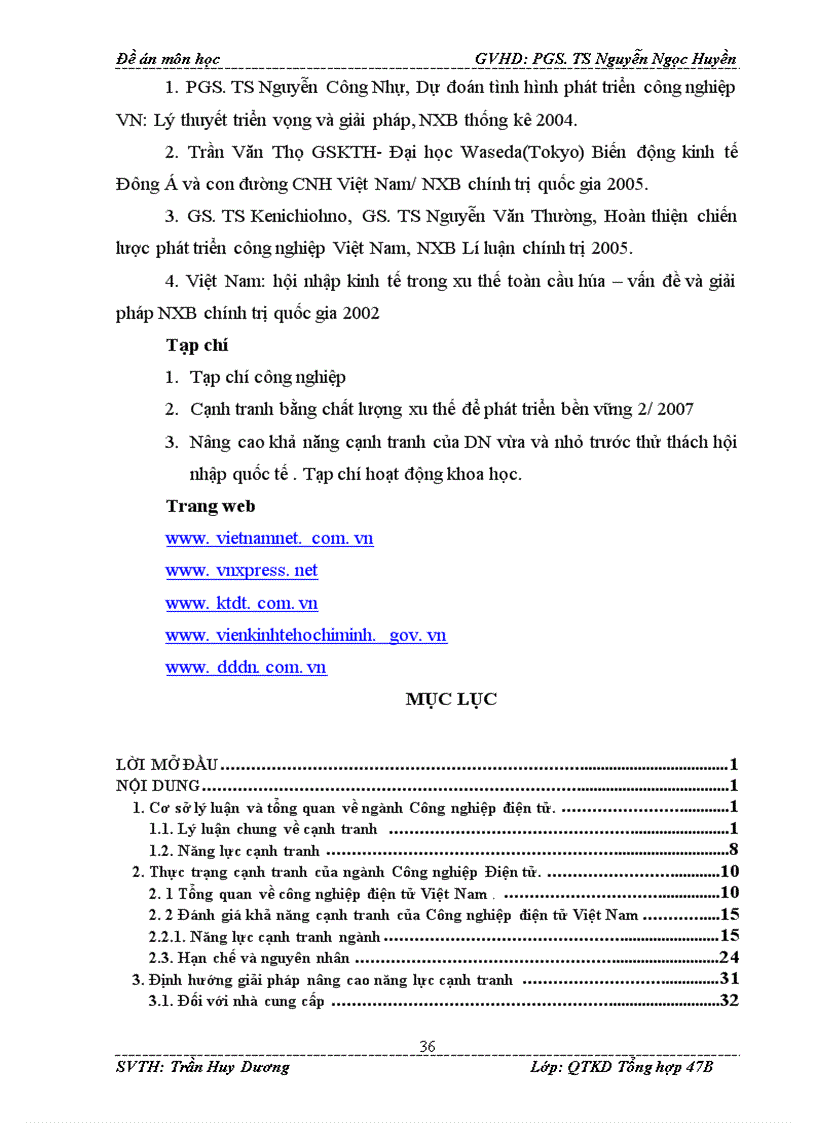 image for page Nâng cao năng lực cạnh tranh của Công nghiệp điện tử Việt Nam
