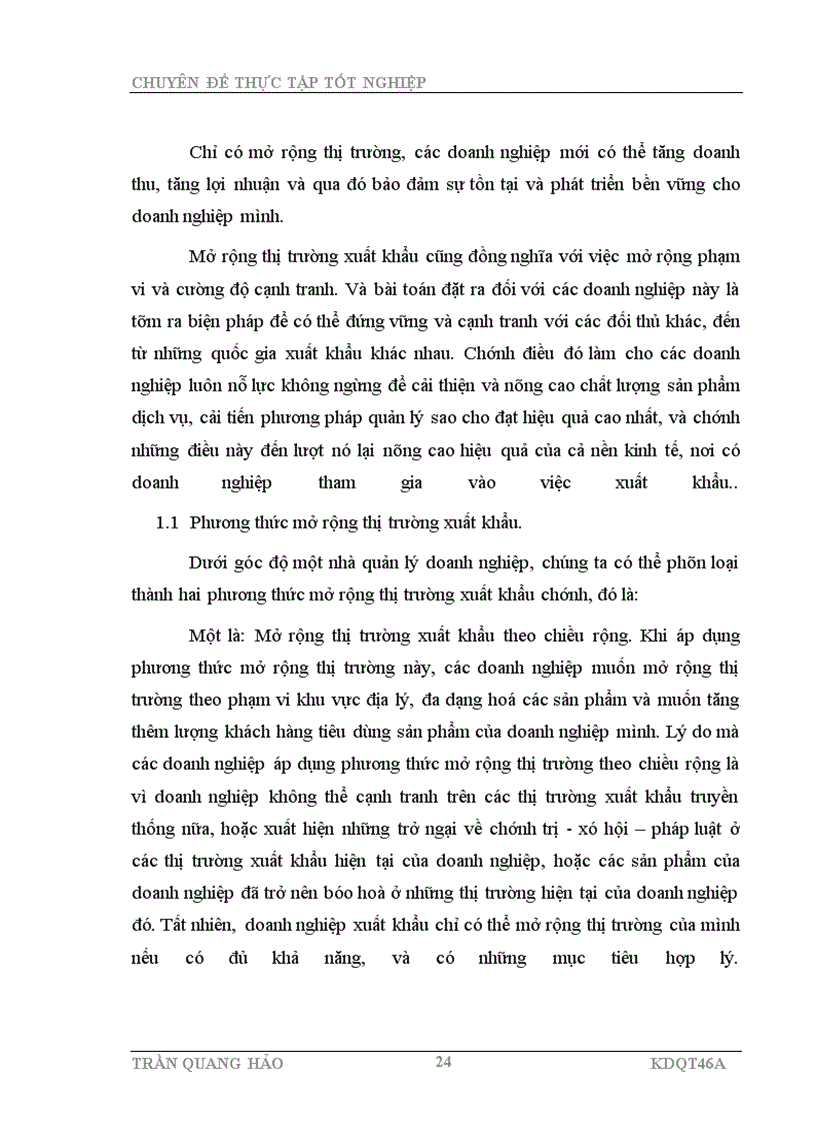 image for page Các giải pháp mở rộng thị trường xuất khẩu của công ty Cổ phần Xuất nhập khẩu khoáng sản