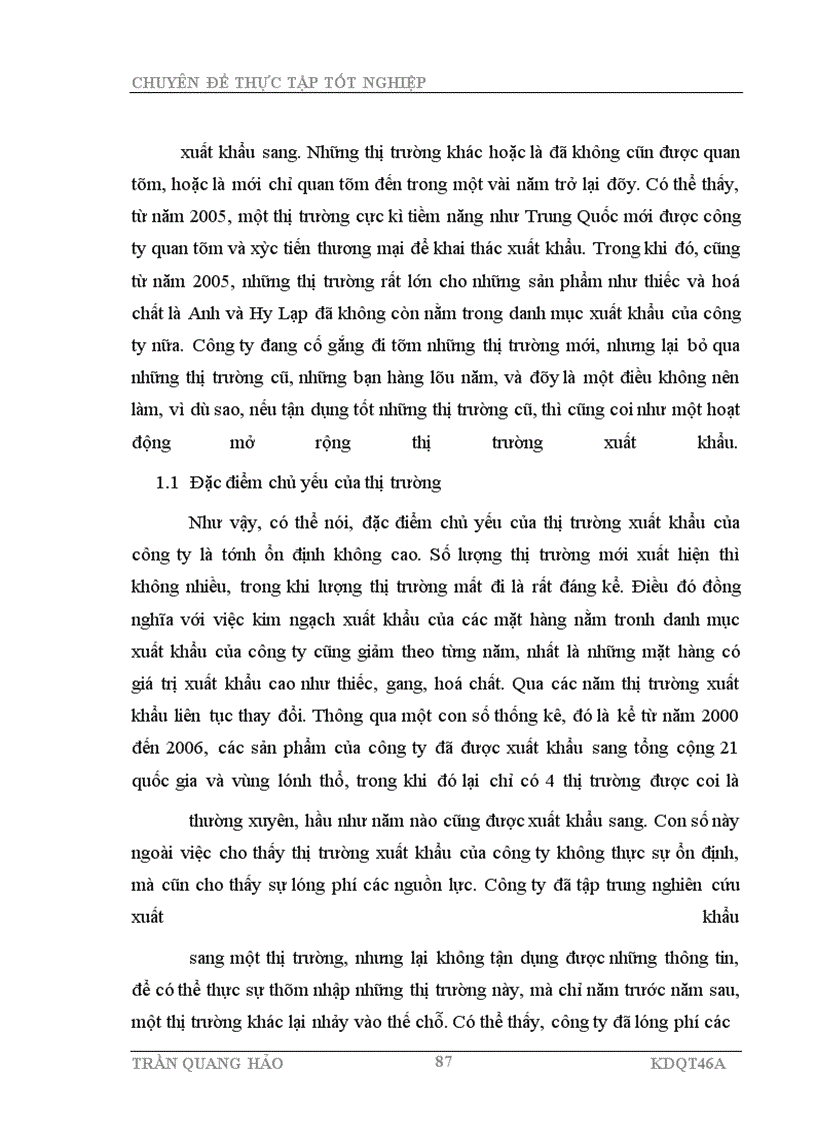 image for page Các giải pháp mở rộng thị trường xuất khẩu của công ty Cổ phần Xuất nhập khẩu khoáng sản