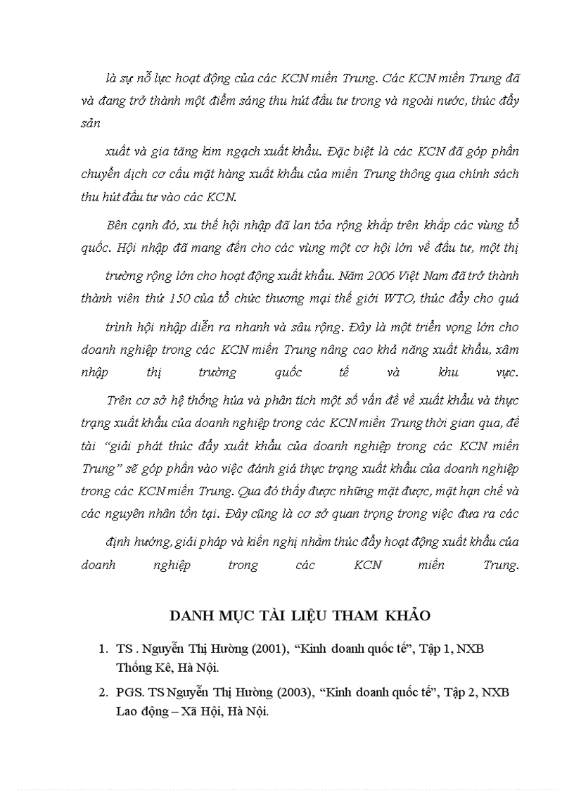 image for page Giải pháp thúc đẩy xuất khẩu của doanh nghiệp trong các khu công nghiệp miền trung