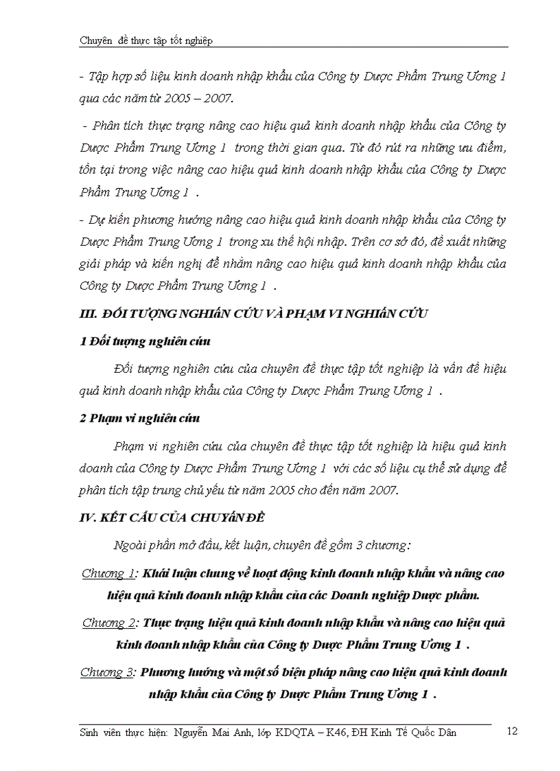 image for page Nâng cao hiệu quả hoạt động kinh doanh nhập khẩu của Công ty Dược Phẩm Trung Ương 1