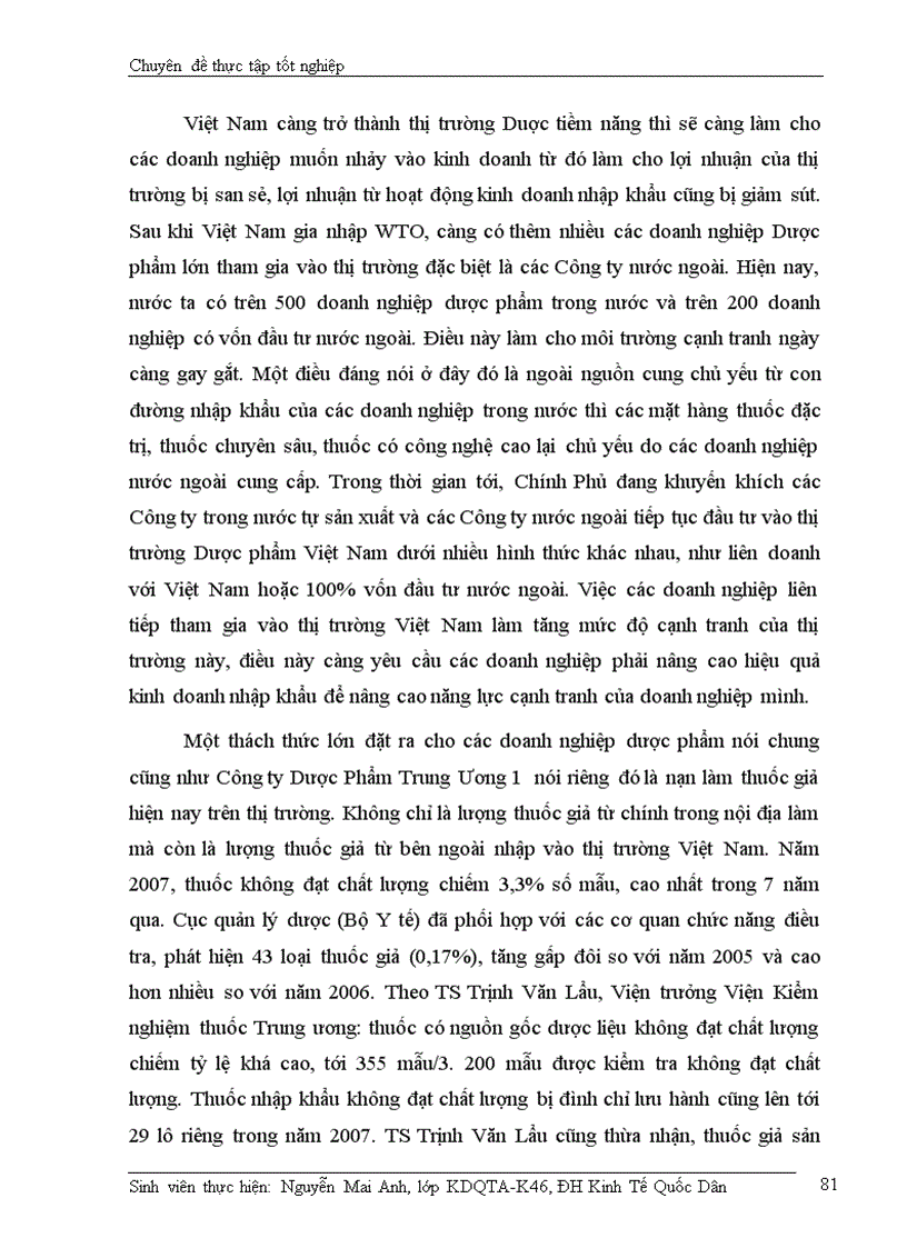 image for page Nâng cao hiệu quả hoạt động kinh doanh nhập khẩu của Công ty Dược Phẩm Trung Ương 1