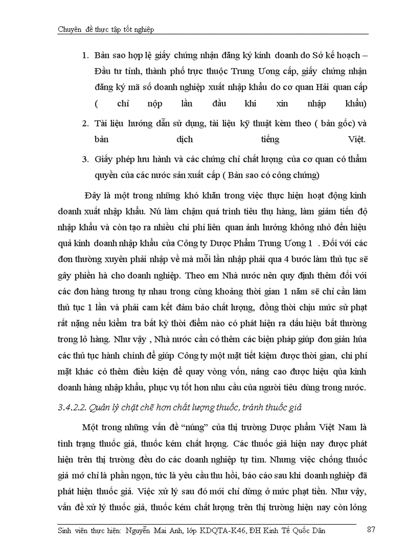 image for page Nâng cao hiệu quả hoạt động kinh doanh nhập khẩu của Công ty Dược Phẩm Trung Ương 1