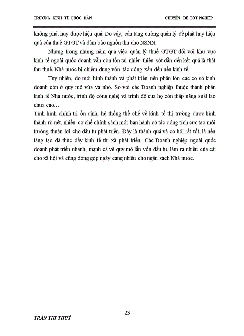 image for page Một số giải pháp tăng cường quản lý thu thuế GTGT đối với khu vực kinh tế ngoài quốc doanh tại chi cục thuế Thành Phố Sơn La