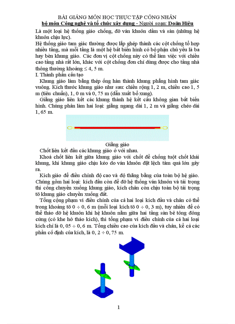 image for page Bài giảng Môn học Thực tập công nhân