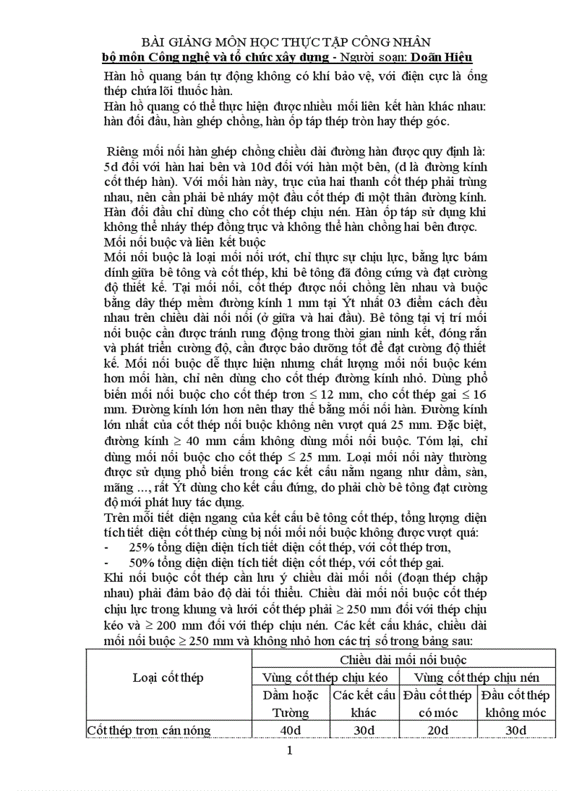 image for page Bài giảng Môn học Thực tập công nhân