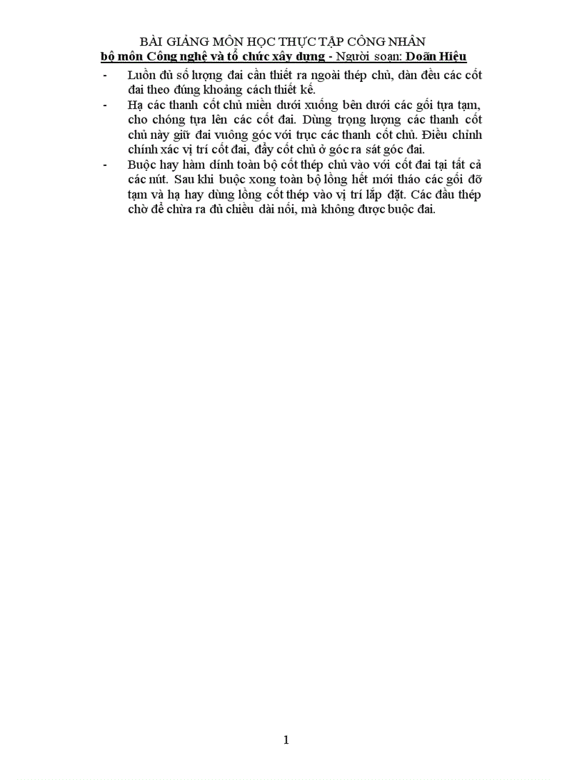 image for page Bài giảng Môn học Thực tập công nhân