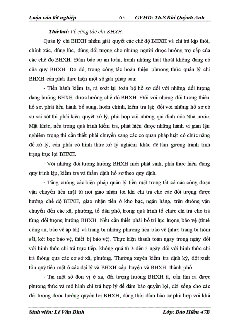 image for page Thực trạng công tác thu – chi ở BHXH tỉnh Thanh Hóa giai đoạn ( 2003 – 2008 )