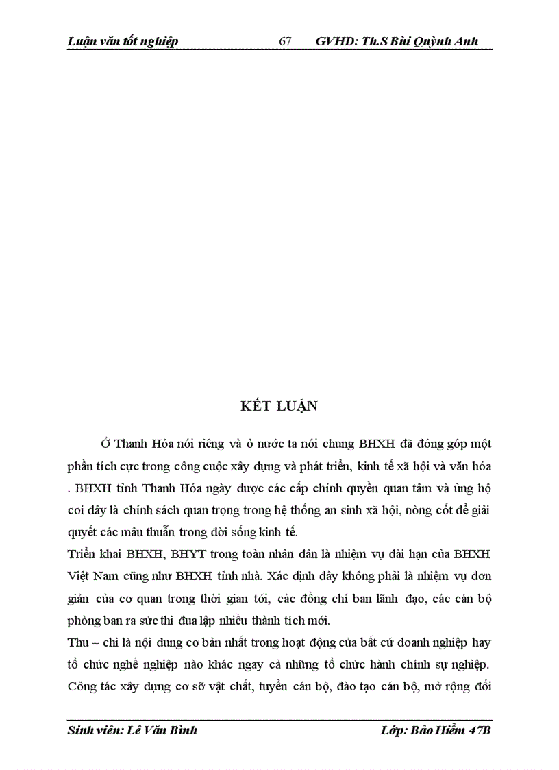 image for page Thực trạng công tác thu – chi ở BHXH tỉnh Thanh Hóa giai đoạn ( 2003 – 2008 )