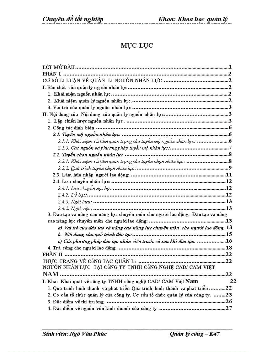image for page Báo cáo thực tập tại công ty TNHH công nghệ CAD/CAM Việt NAM