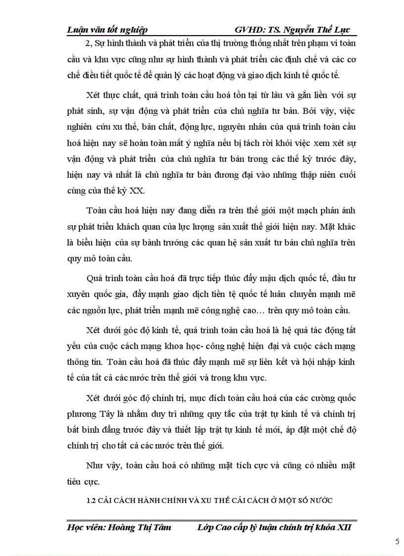 image for page Nhân tố quốc tế trong cải cách hành chính ở Việt Nam.