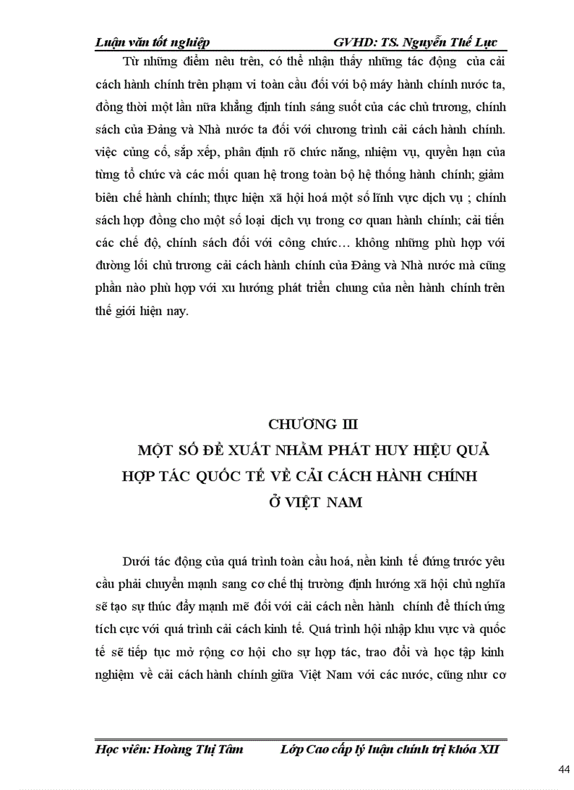 image for page Nhân tố quốc tế trong cải cách hành chính ở Việt Nam.