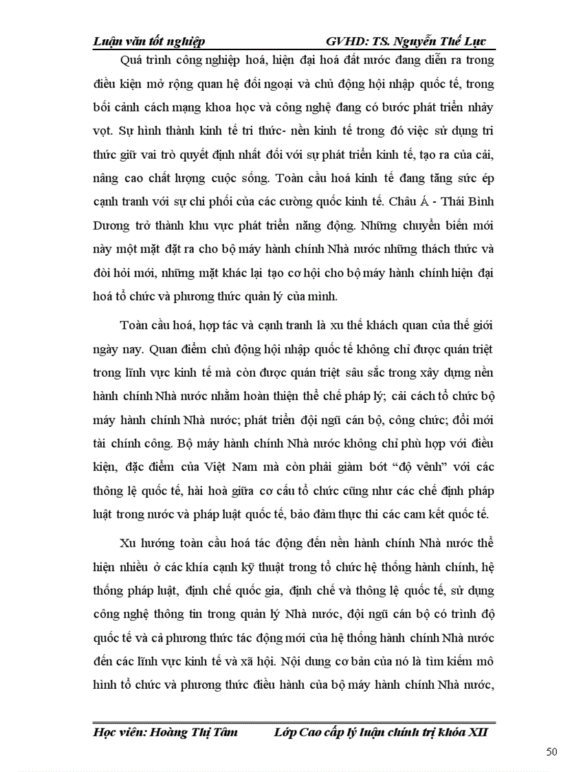 image for page Nhân tố quốc tế trong cải cách hành chính ở Việt Nam.