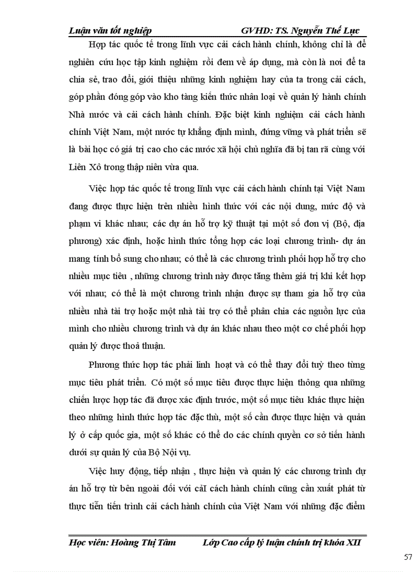 image for page Nhân tố quốc tế trong cải cách hành chính ở Việt Nam.