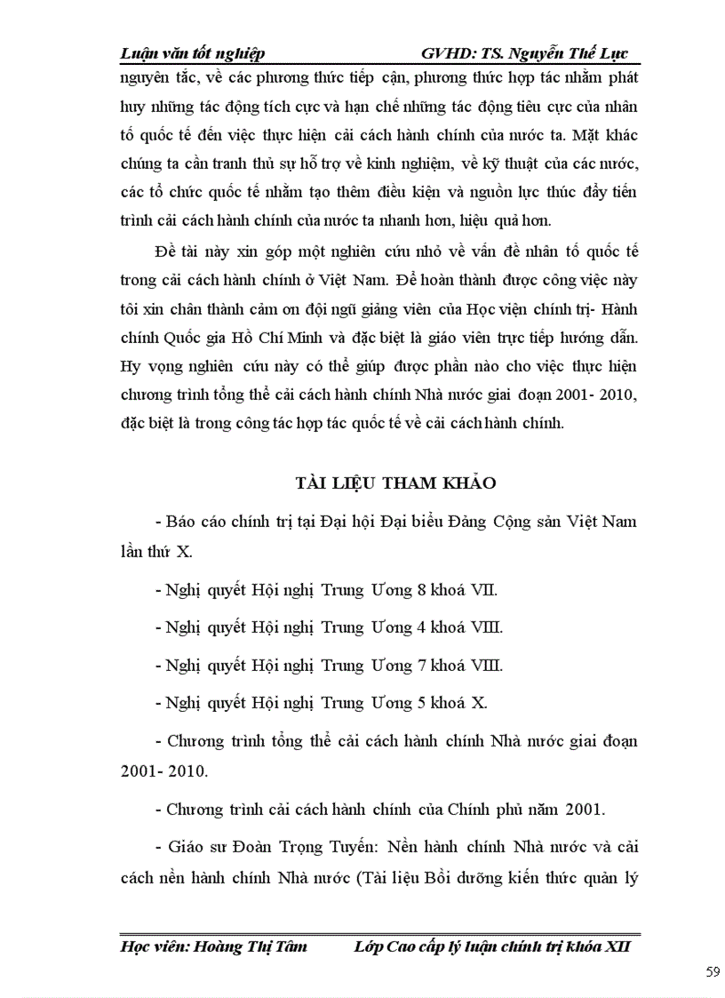 image for page Nhân tố quốc tế trong cải cách hành chính ở Việt Nam.