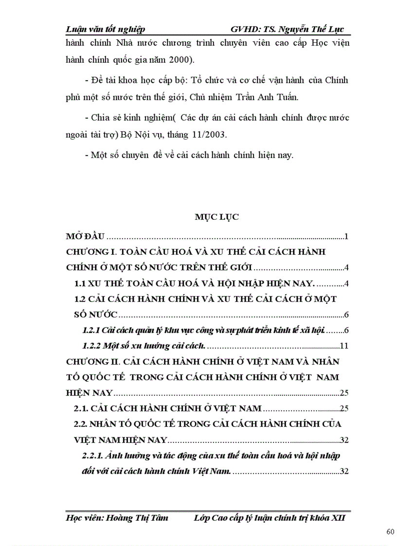 image for page Nhân tố quốc tế trong cải cách hành chính ở Việt Nam.