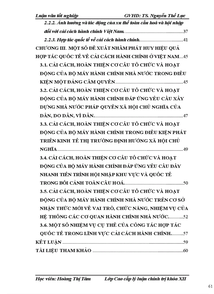 image for page Nhân tố quốc tế trong cải cách hành chính ở Việt Nam.