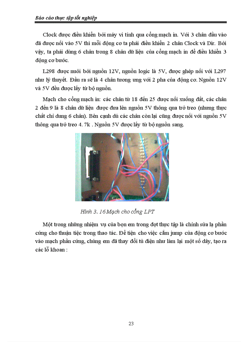 image for page Báo cáo thực tập tốt nghiệp: tìm hiểu về mô hình máy phay CNC