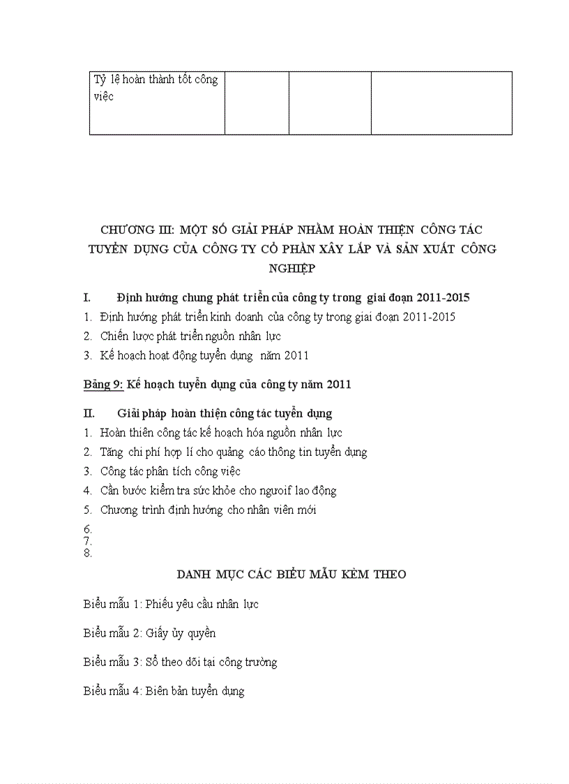 image for page Một số giải pháp nhằm hoàn thiện công tác tuyển dụng của công ty cổ phần xây lắp và sản xuất công nghiệp