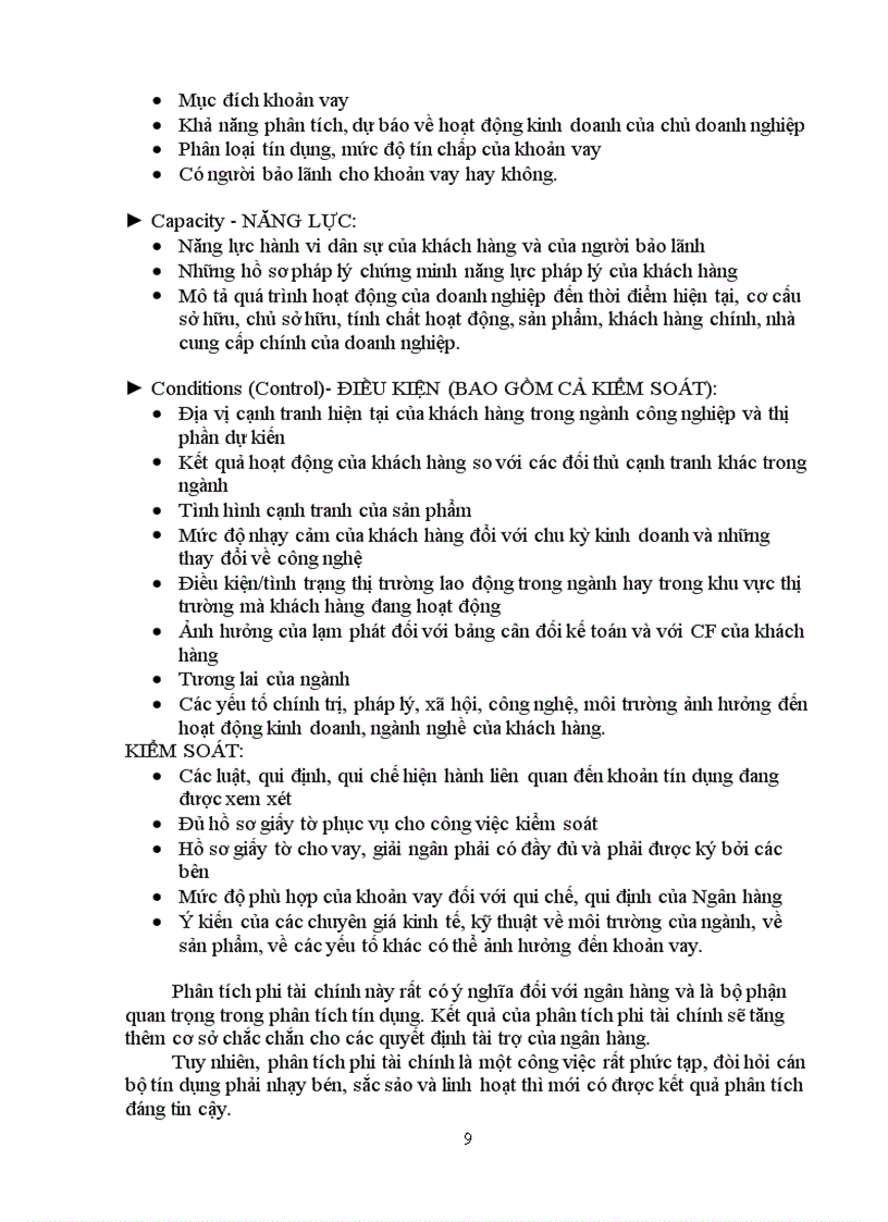 image for page Bài thảo luận phân tích tín dụng