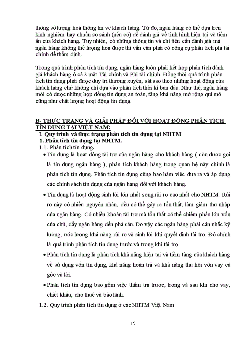 image for page Bài thảo luận phân tích tín dụng