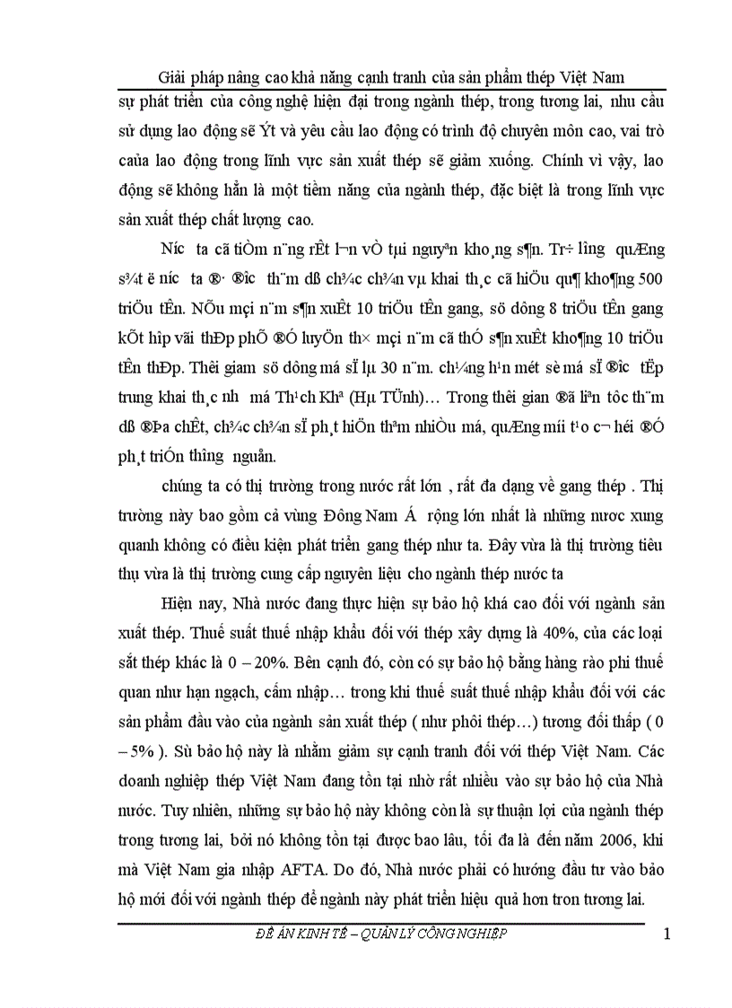 image for page Giải pháp nâng cao khả năng cạnh tranh của sản phẩm thép Việt Nam