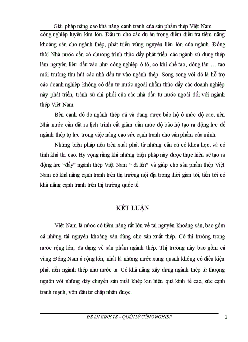 image for page Giải pháp nâng cao khả năng cạnh tranh của sản phẩm thép Việt Nam