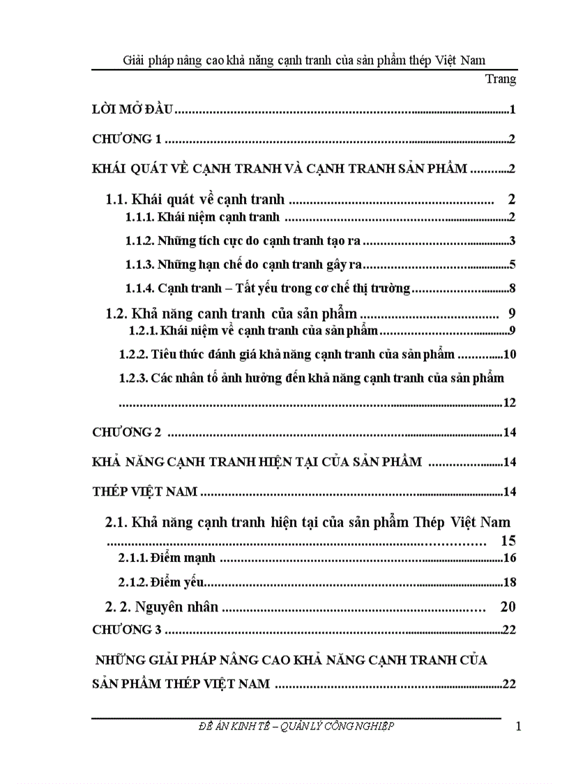 image for page Giải pháp nâng cao khả năng cạnh tranh của sản phẩm thép Việt Nam