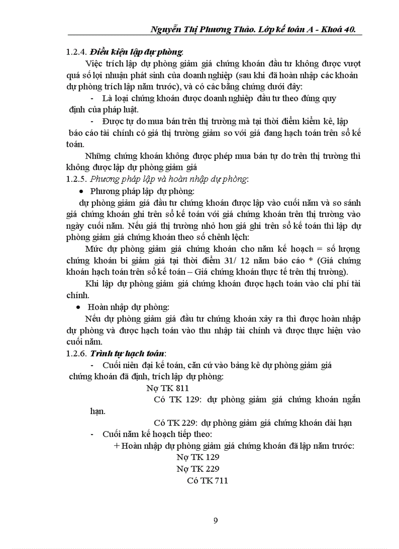 image for page Một số vấn đề về tổ chức vận dụng chế độ tài chính và kế toán các khoản dự phòng hiện nay trong các doanh nghiệp