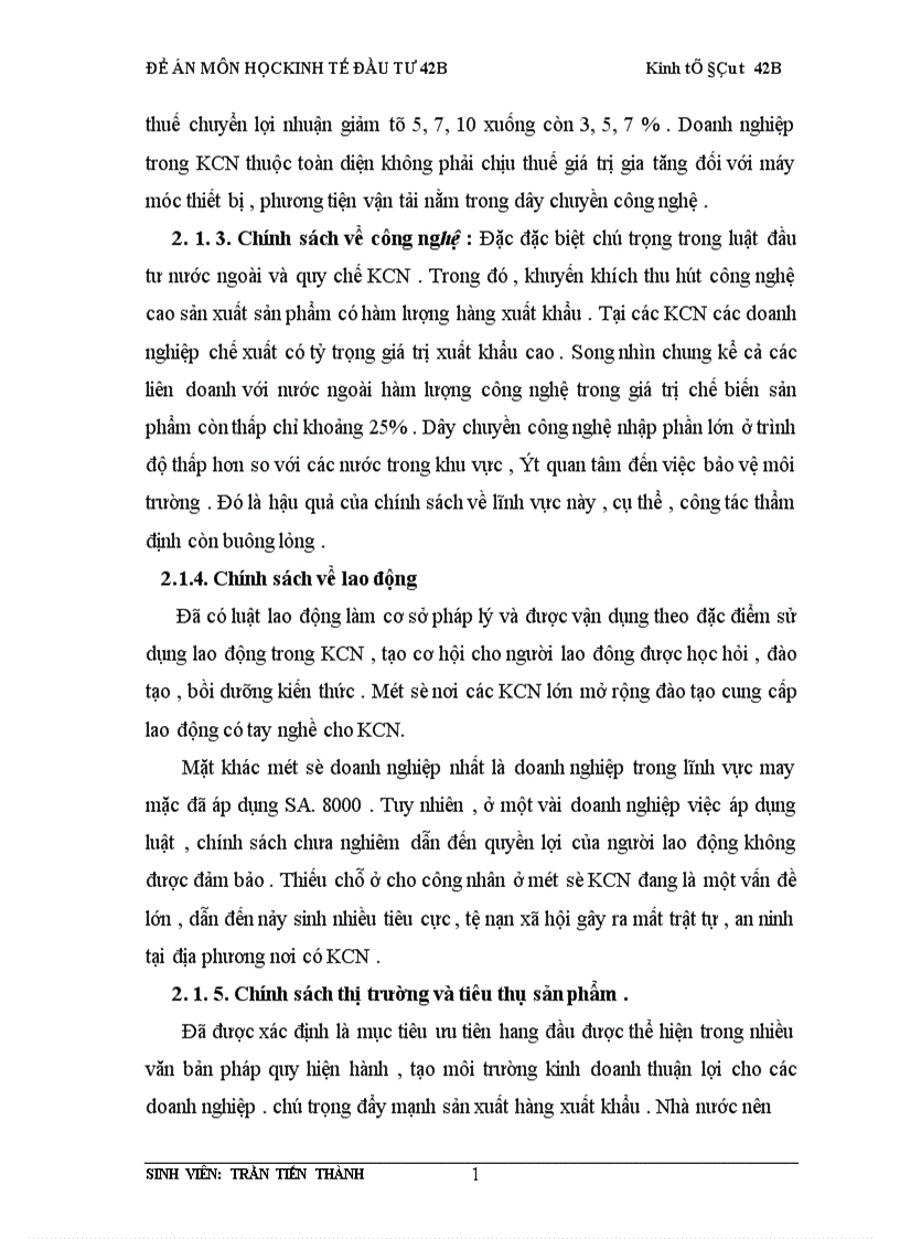 image for page Thu hút đầu tư vào các KCN ở Việt Nam