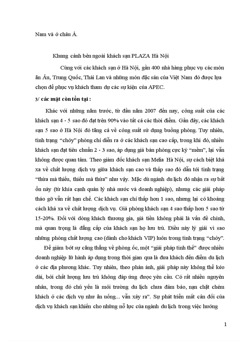 image for page Du Lịch và việc kinh doanh khách sạn phục vụ ngành Du Lịch