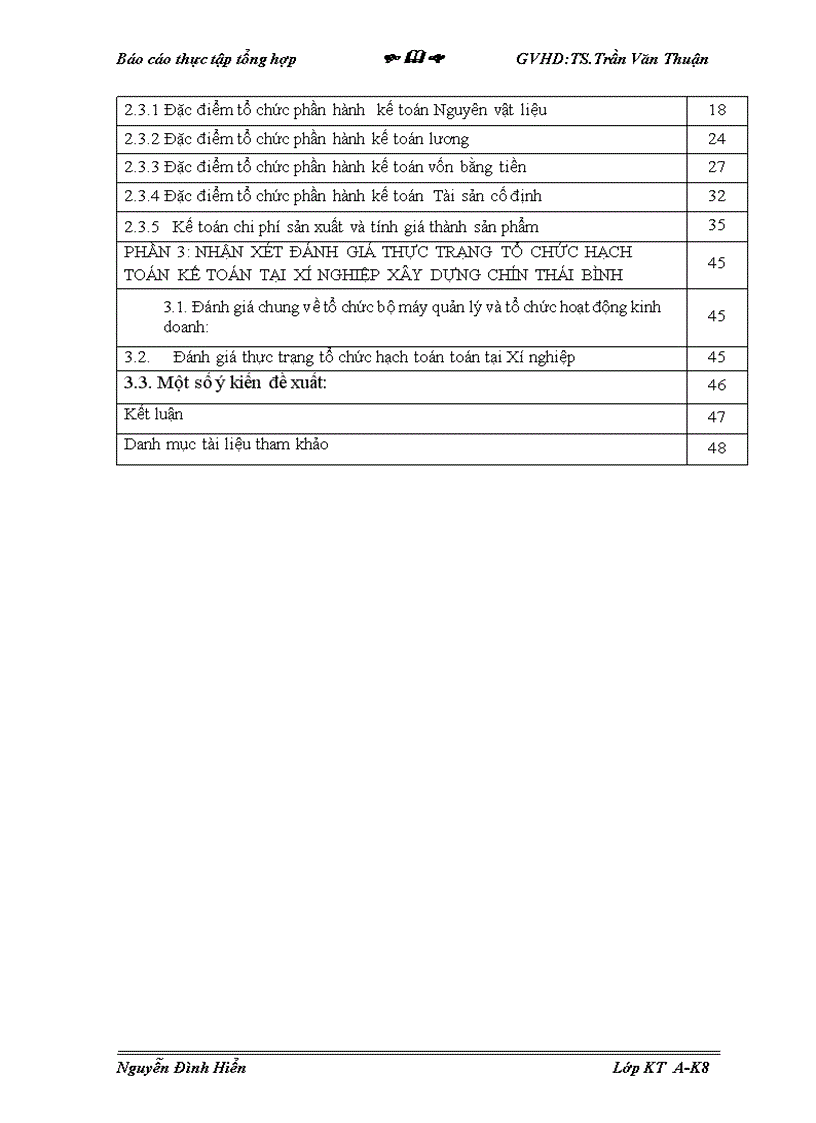image for page Kế toán chi phí sản xuất và tính giá thành sản phẩm xây lắp tại Xí nghiệp Xây dựng Chín Thái Bính