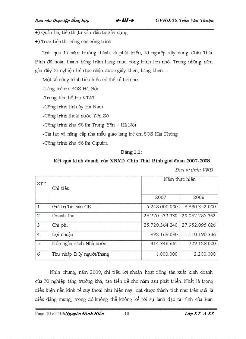image for page Kế toán chi phí sản xuất và tính giá thành sản phẩm xây lắp tại Xí nghiệp Xây dựng Chín Thái Bính