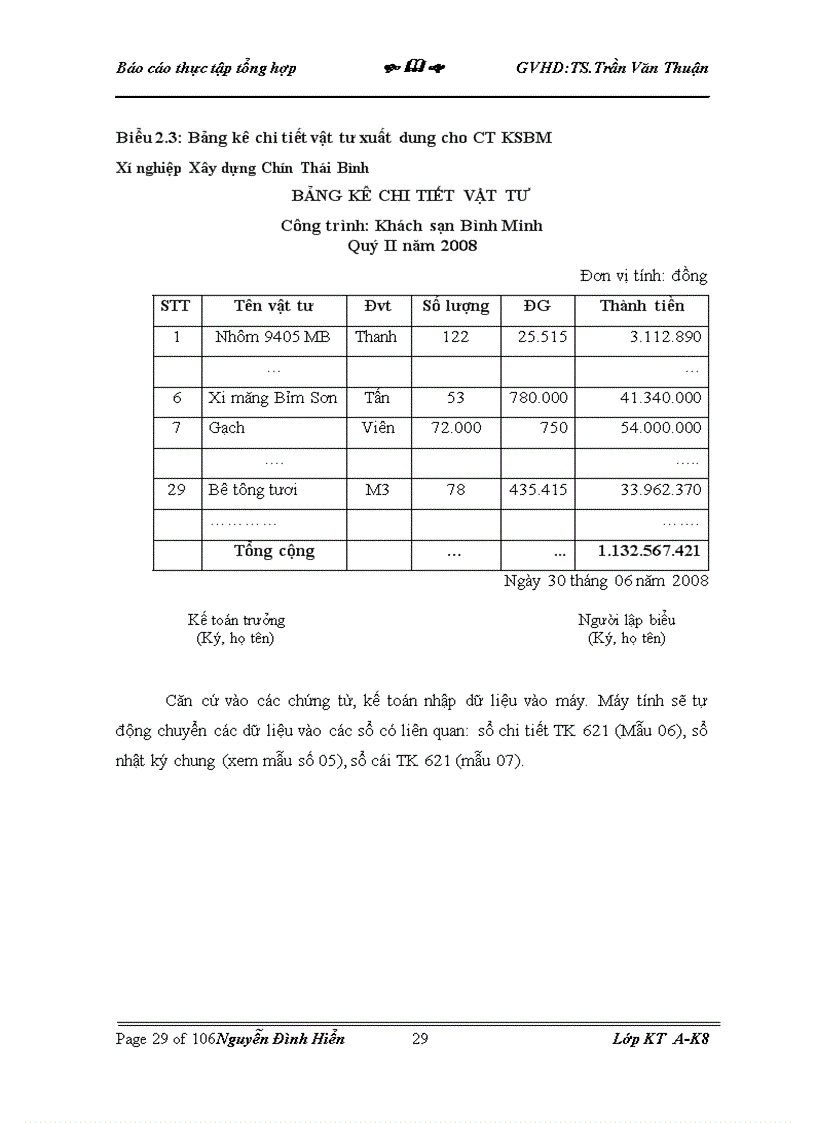 image for page Kế toán chi phí sản xuất và tính giá thành sản phẩm xây lắp tại Xí nghiệp Xây dựng Chín Thái Bính