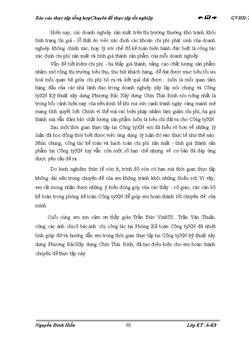 image for page Kế toán chi phí sản xuất và tính giá thành sản phẩm xây lắp tại Xí nghiệp Xây dựng Chín Thái Bính