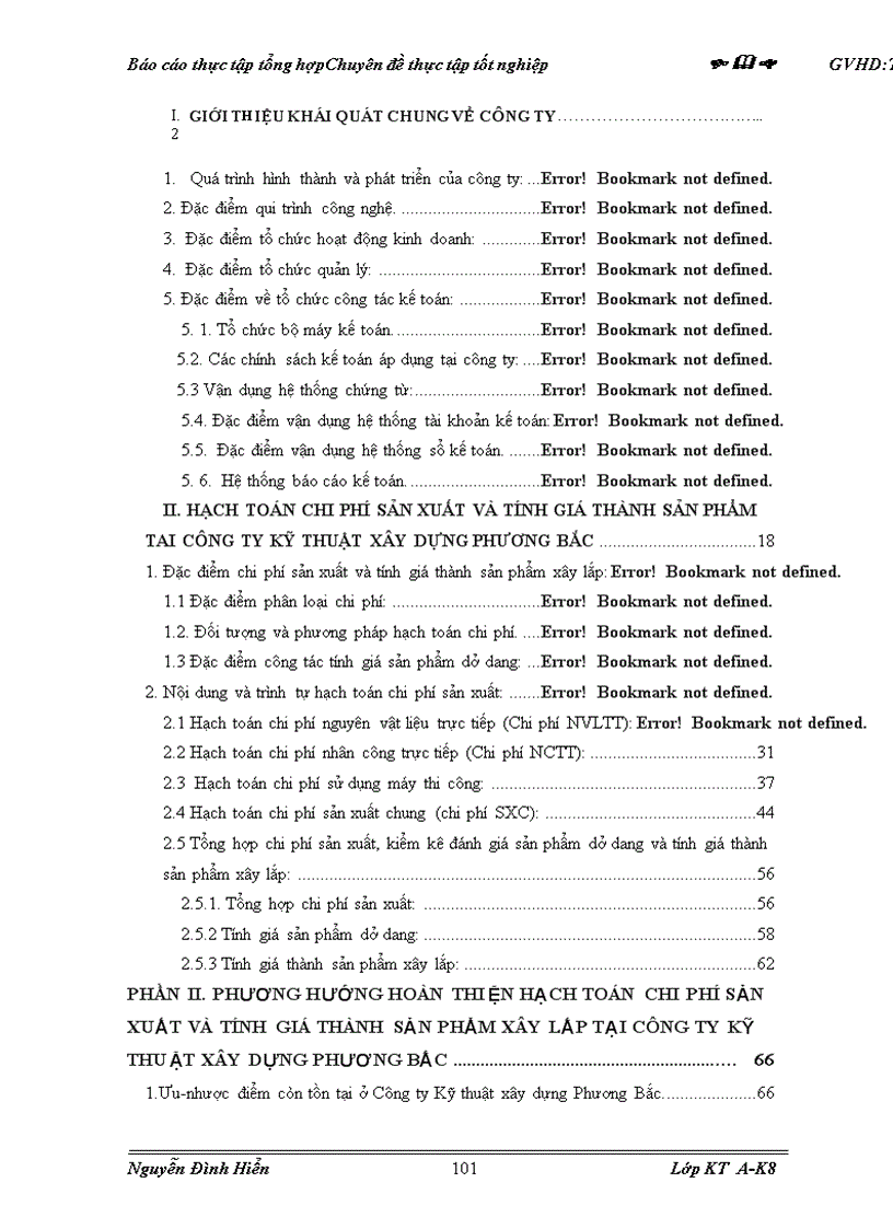 image for page Kế toán chi phí sản xuất và tính giá thành sản phẩm xây lắp tại Xí nghiệp Xây dựng Chín Thái Bính