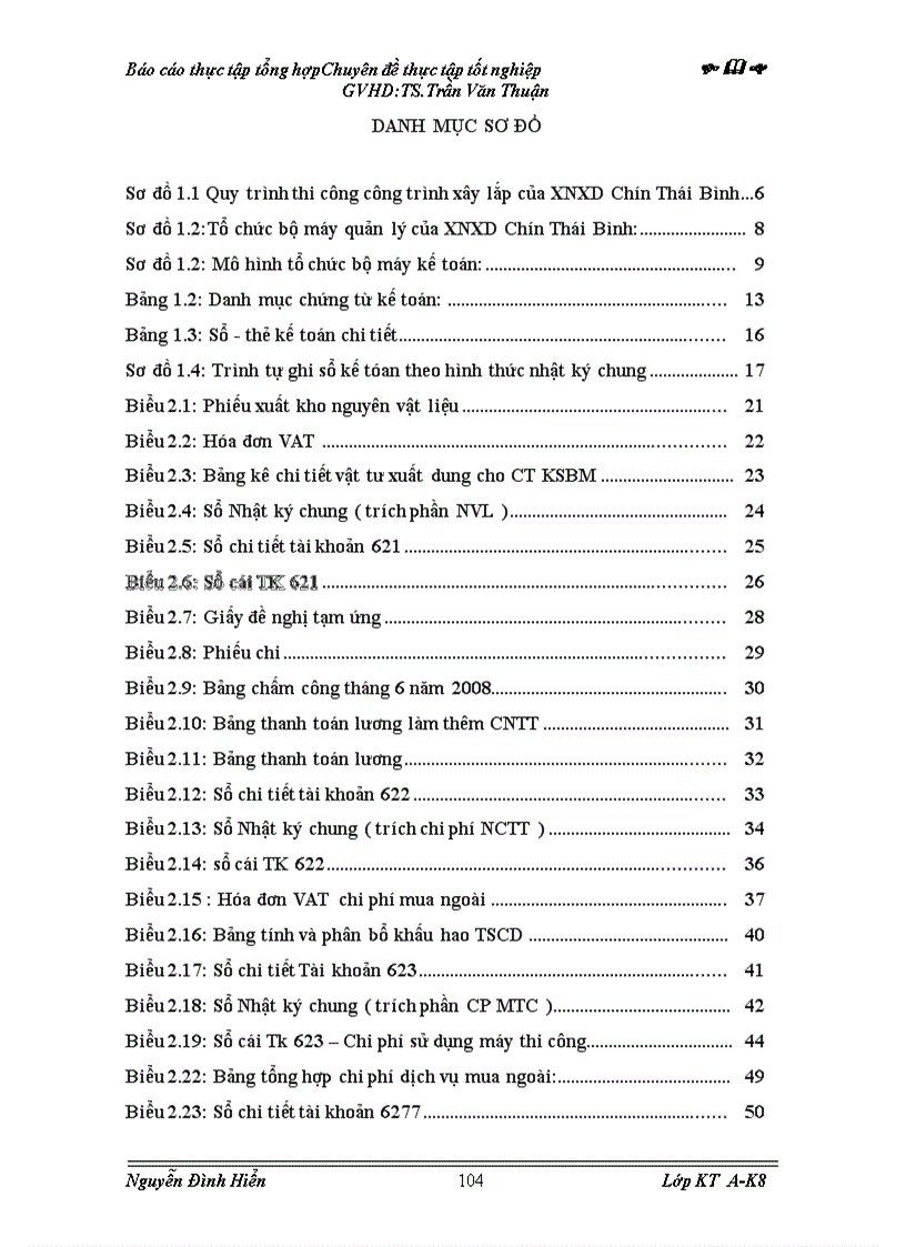 image for page Kế toán chi phí sản xuất và tính giá thành sản phẩm xây lắp tại Xí nghiệp Xây dựng Chín Thái Bính