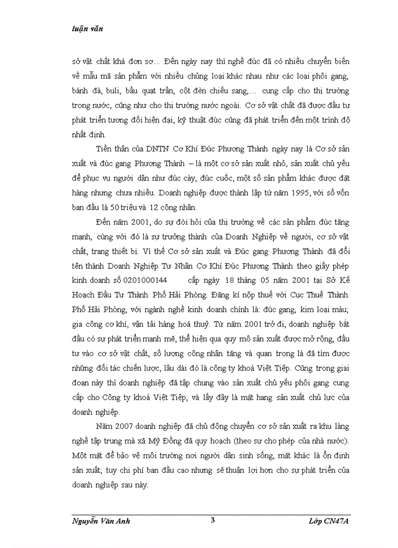 image for page Hoàn thiện công tác đánh giá thực hiện công việc và thù lao lao động của DNTN Cơ Khí Đúc Phương Thành