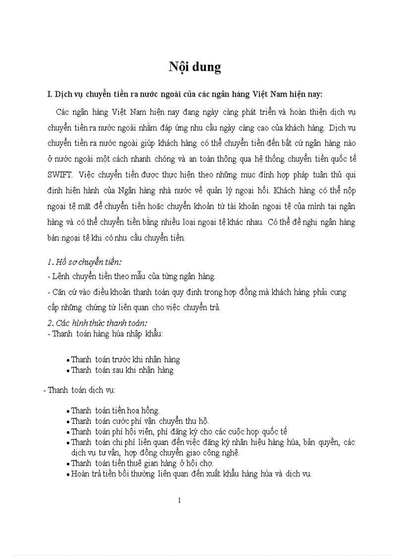 image for page Nghiệp vụ chuyển tiền ra nước ngoài tại ngân hàng VPBANK