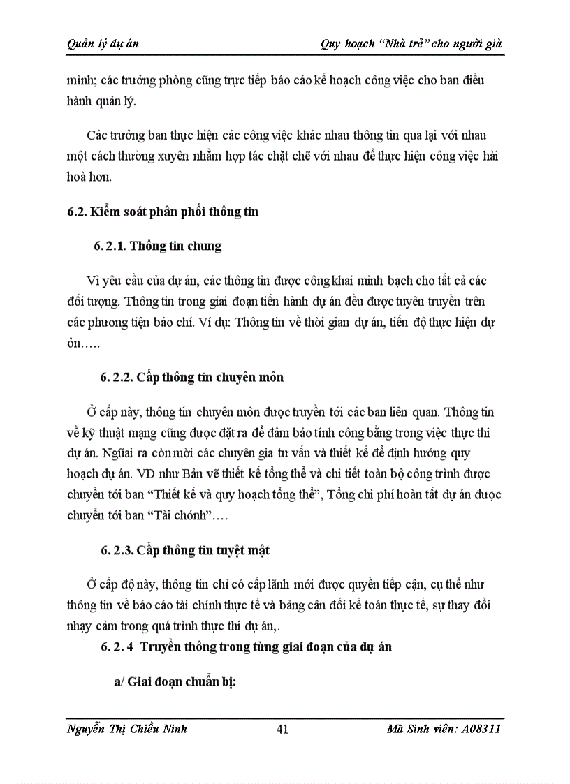 image for page Quản lý dự án “Quy hoạch “nhà trẻ” cho người già”.