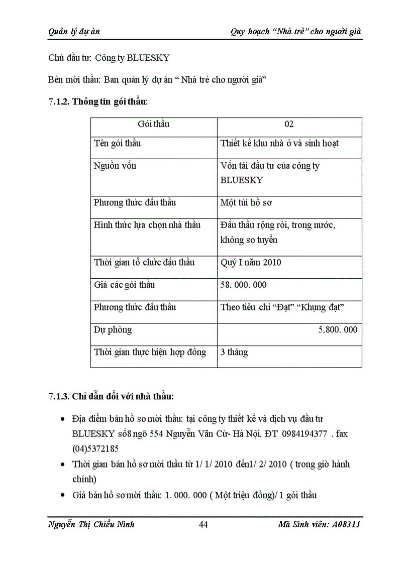 image for page Quản lý dự án “Quy hoạch “nhà trẻ” cho người già”.