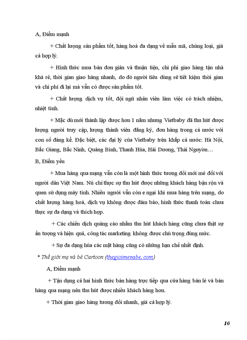 image for page Xây dựng chiến lươc cho siêu thị Superbaby