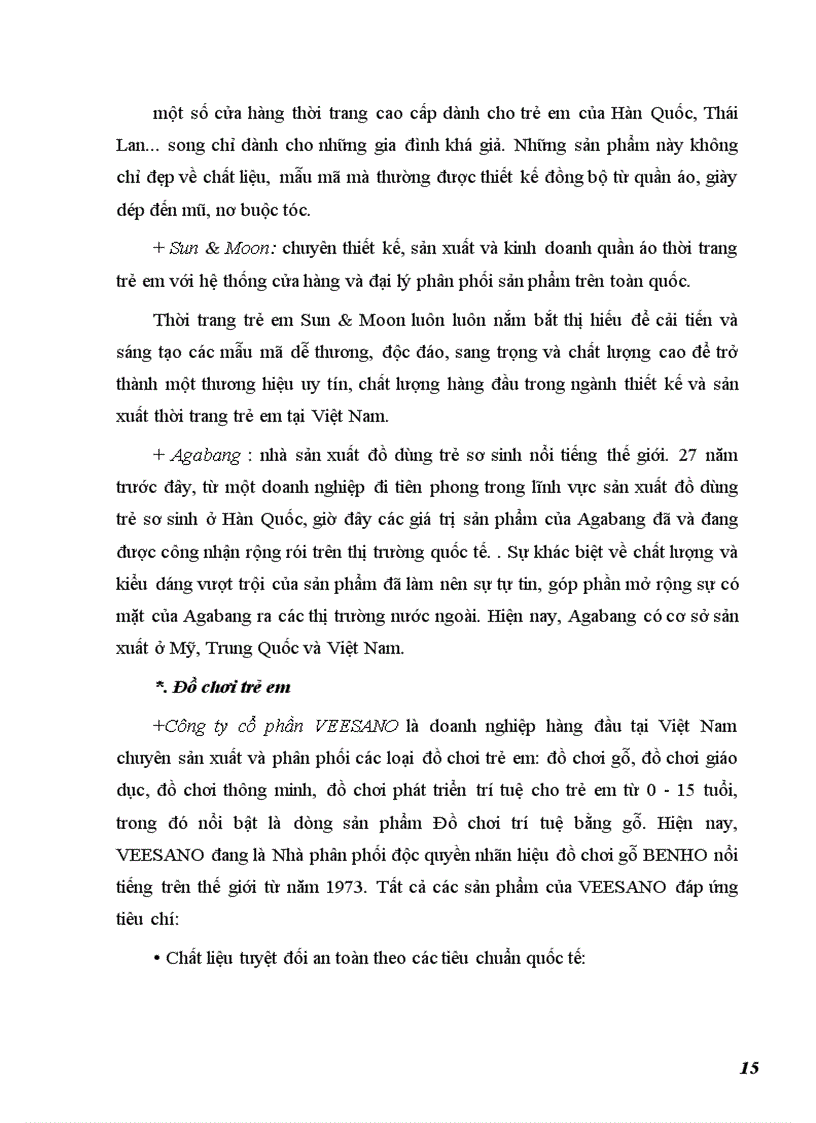 image for page Xây dựng chiến lươc cho siêu thị Superbaby