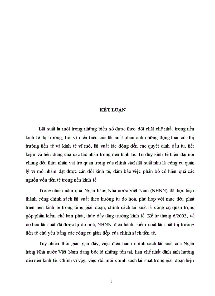 image for page Chính sách lãi suất và tác động của nó tới quá trình tăng trưởng kinh tế ở Việt Nam